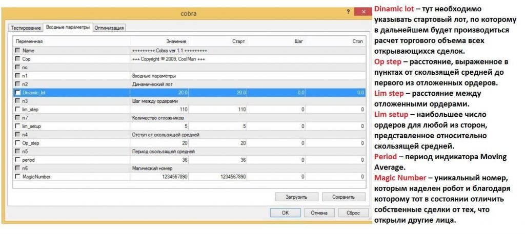 робот Кобра